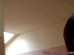 TubeBigCock presents: Japanese teen pounded after sucking cock