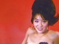 TubeBigCock presents: Japanese tease - vintage petite hairy pussy sheer panties