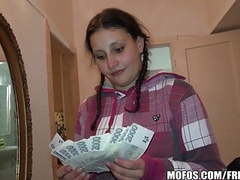 TubeBigCock presents: Pretty czech student trades sex for cash