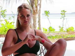 TubeBigCock presents: Genevieve morton - world swimsuit 2016 photoshoot