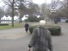 TubeBigCock presents: German fat woman sucking and fucking in public...bmw