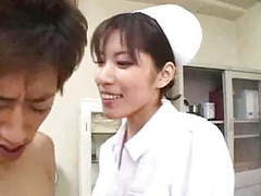 TubeBigCock presents: Very hot and sexy asian nurse -  sucking nurse