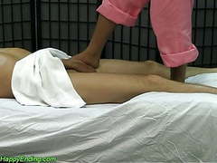 TubeBigCock presents: Hidden cam ashiatsu massage with foot.hand happy ending
