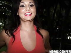 TubeBigCock presents: Ariana marie is a beautiful amatuer who wants to try dogging