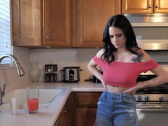 TubeBigCock presents: Brunette melody foxx enjoys while giving her man a blowjob, Couple, Hardcore, Brunettes, Long Hair, Jeans, Pussy, Shaved Pussy, Tattoo, Natural Tits, Blowjob, Hot Ass, Cowgirl, Missionary, Doggystyle