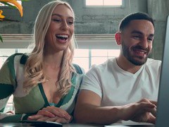 TubeBigCock presents: Kay lovely with natural tits moans while getting fucked hard