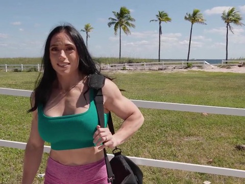 TubeBigCock presents: Brunette vanessa arizona enjoys while being fucked in doggy
