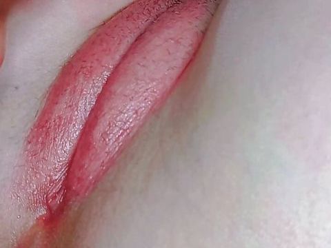 TubeBigCock presents: I paint my stepdaughter's pussy with lipstick to massage and use her painted pussy with my cock