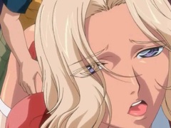 TubeBigCock presents: Hentai girl against window fucked hardcore