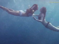 TubeBigCock presents: Swimming in the deep blue ocean