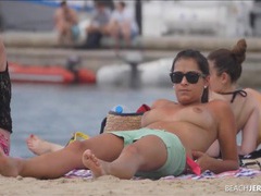 TubeBigCock presents: Perky tits on ladies at the topless beach